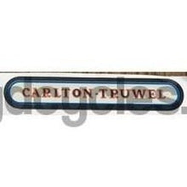 CARLTON "imichrome" top tube decal "Carlton Truwel" - H Lloyd Cycles