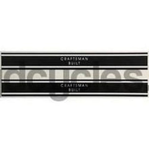 CARLTON seat bands/stripes