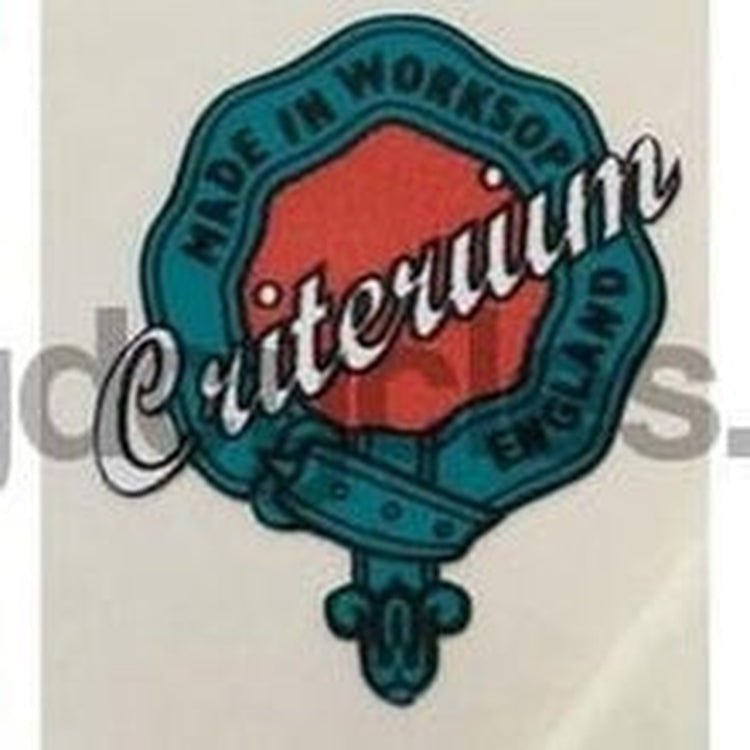CARLTON seat tube decal for "Criterium" model. - H Lloyd Cycles