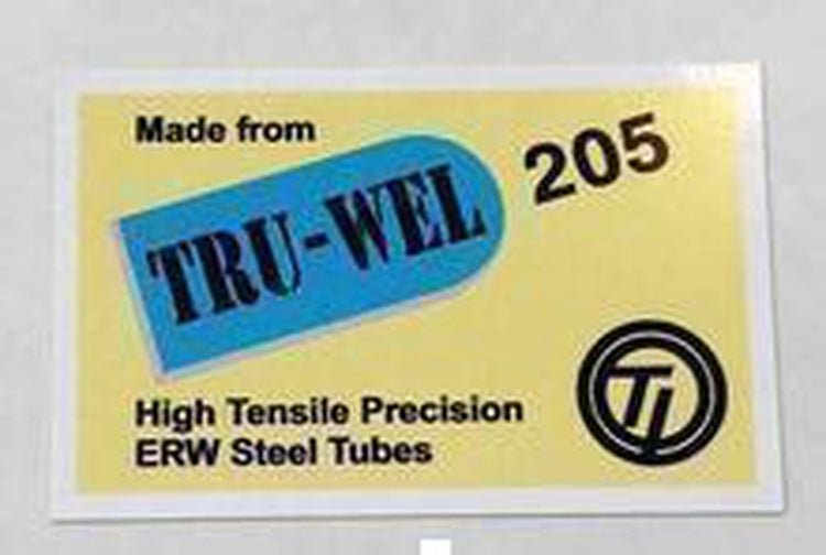 CARLTON Tru wel tubing decal - H Lloyd Cycles