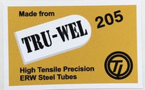 CARLTON Tru wel tubing decal
