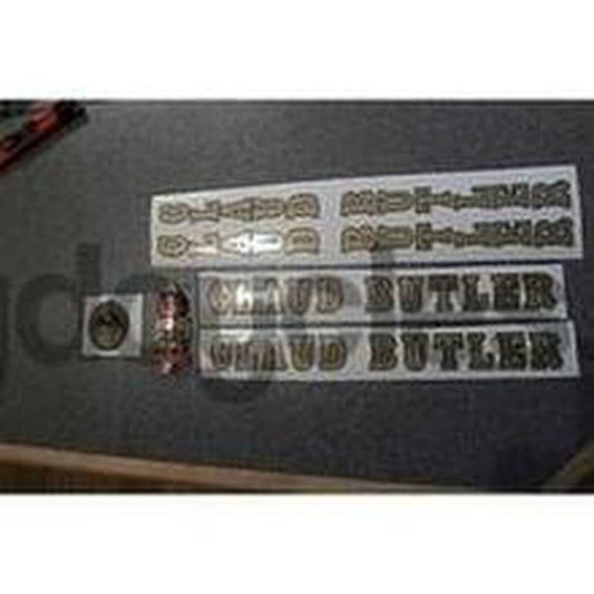 CLAUD BUTLER decal set AND METAL BADGE - H Lloyd Cycles