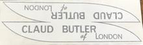 CLAUD BUTLER downtube decal.