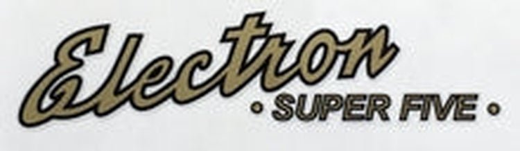 CLAUD BUTLER "Electron Super Five" top tube script - H Lloyd Cycles