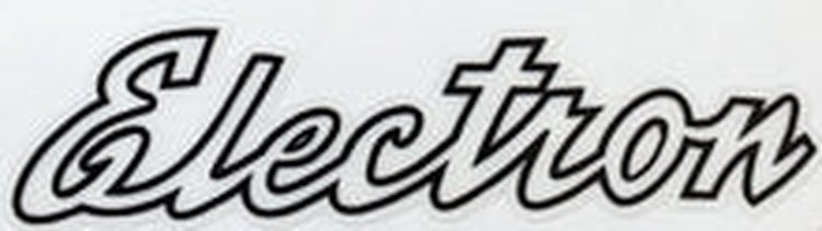 CLAUD BUTLER "Electron" top tube script - H Lloyd Cycles