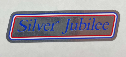 Claud Butler silver jubilee top tube decal - H Lloyd Cycles