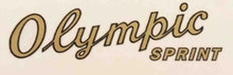 CLAUD BUTLER Top tube name decal for 1950's (?) models.