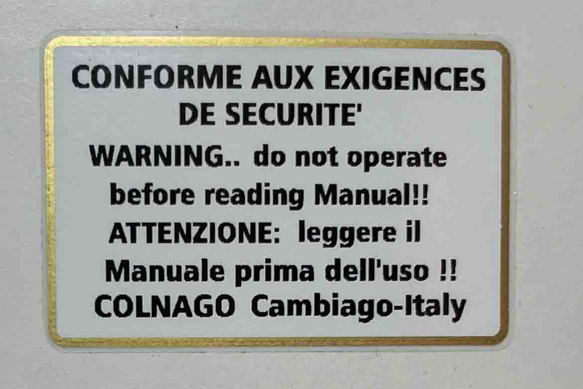 Colnago detail - H Lloyd Cycles