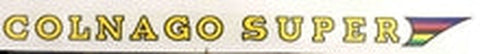 Colnago super decal