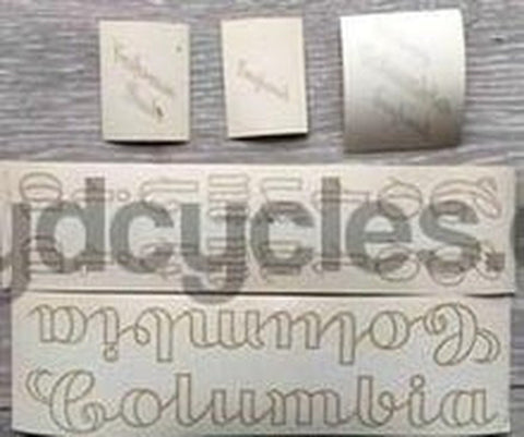 COLUMBIA (Worksop) Set NOS