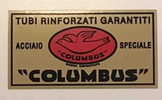 Columbus 1972 Frame decal - H Lloyd Cycles