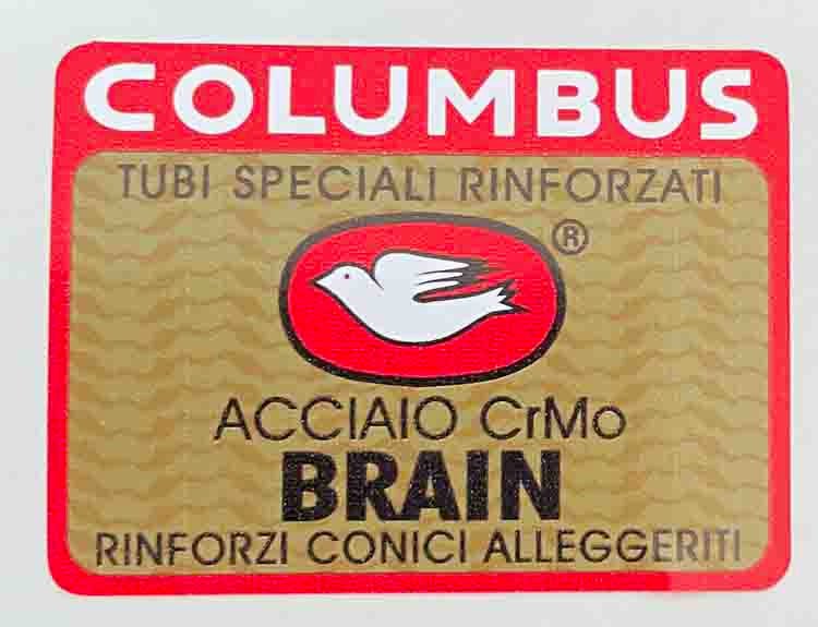 Columbus Brain frame decal - H Lloyd Cycles