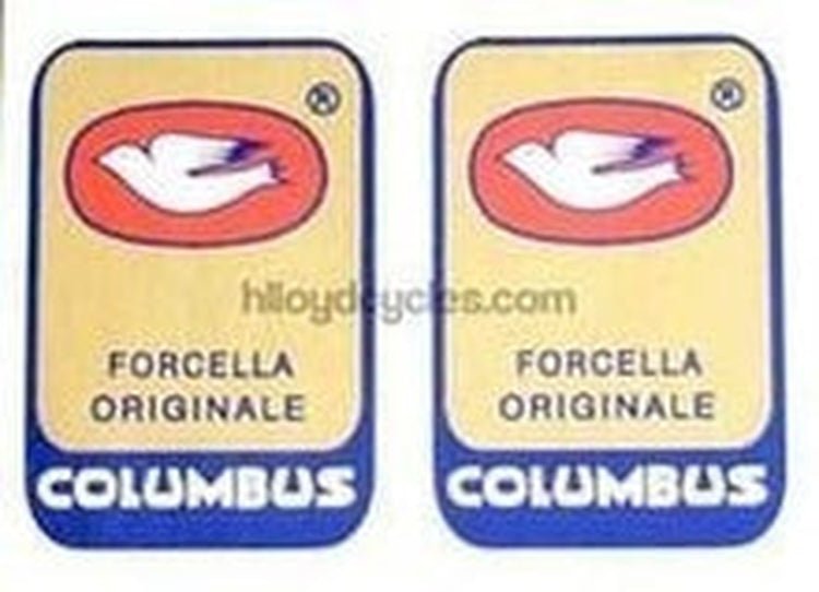Columbus Fork Decals - H Lloyd Cycles
