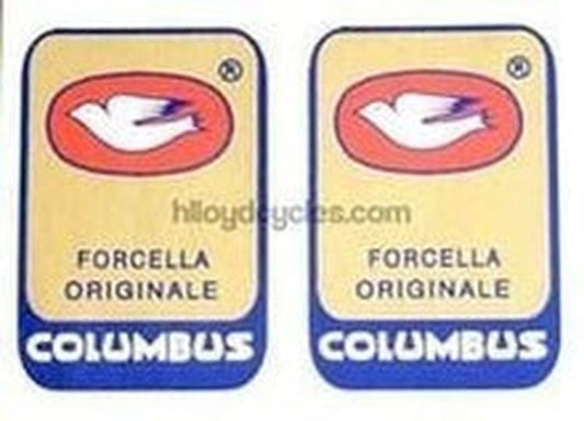 Columbus Fork Decals - H Lloyd Cycles