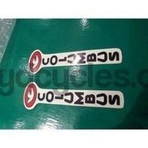 COLUMBUS fork decals.