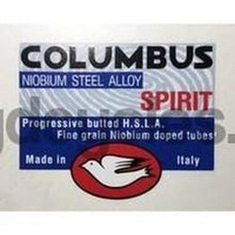 Columbus Spirt Frame Tube Decal