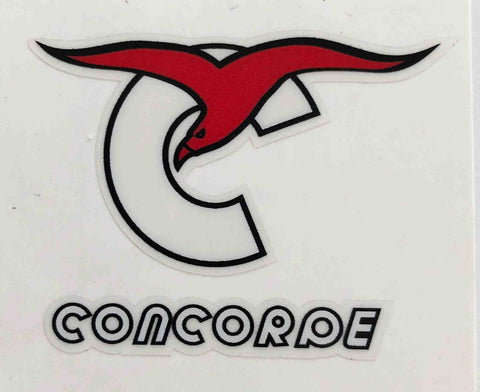 CONCORDE head decal.