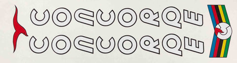 CONCORDE seat tube decal.