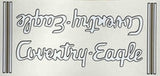 COVENTRY EAGLE downtube double decal