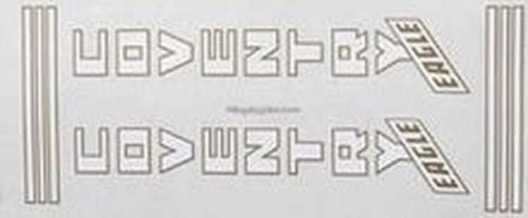 Coventry Eagle Seat Tube Double decal - H Lloyd Cycles