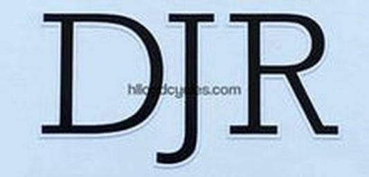 D RUSSELL down tube decal - H Lloyd Cycles