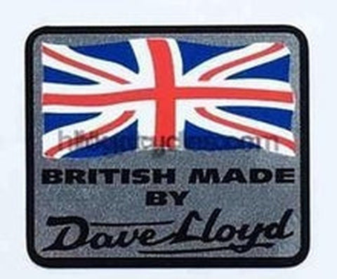 DAVE LLOYD top tube detail.