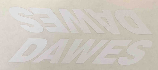 Dawes Downtube and seat tube decals - H Lloyd Cycles