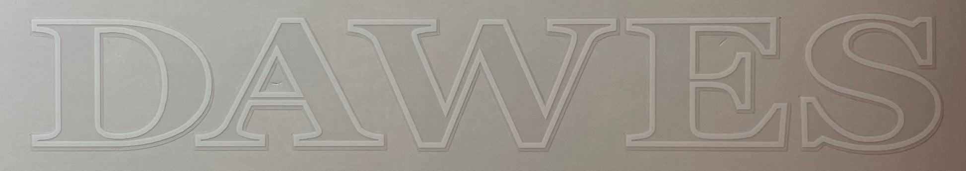 Dawes downtube decal - H Lloyd Cycles