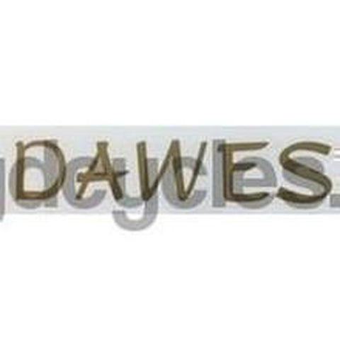 DAWES downtube decal