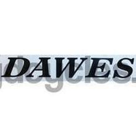 DAWES downtube decal.