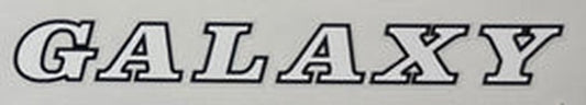 Dawes Galaxy top tube decal - H Lloyd Cycles