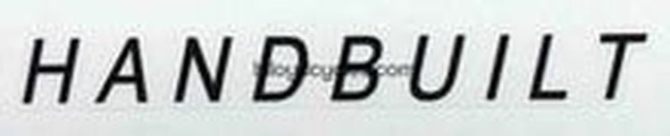 DAWES "HANDBUILT" decal. - H Lloyd Cycles