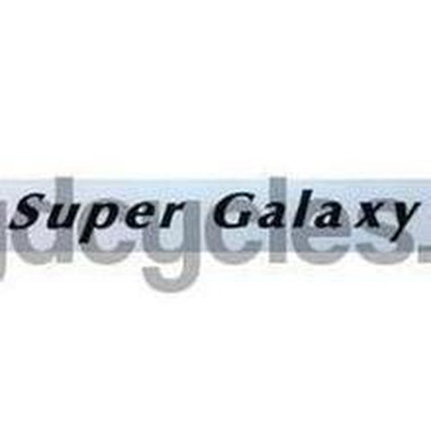 DAWES top tube decal for Super Galaxy model.
