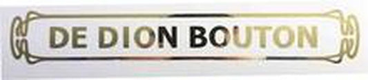 De Dion Bouton Decal - H Lloyd Cycles