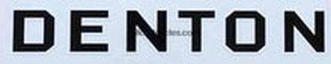 DENTON Downtube decal.