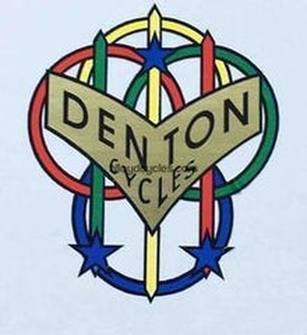 DENTON head/seat crest.