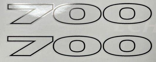 Dynatech 700 top tube decal - H Lloyd Cycles