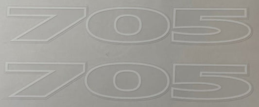 Dynatech 705 top tube decal - H Lloyd Cycles