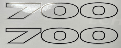 Dynatech 700 top tube decal