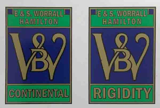 E & S Worrall crest - H Lloyd Cycles