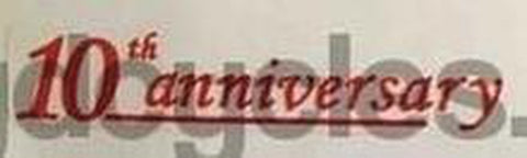 Eddy Merckx 10th Anniversary Decal