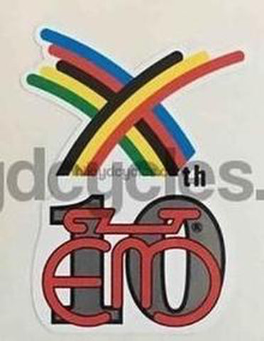 Eddy Merckx head decal 10th Anniversary.