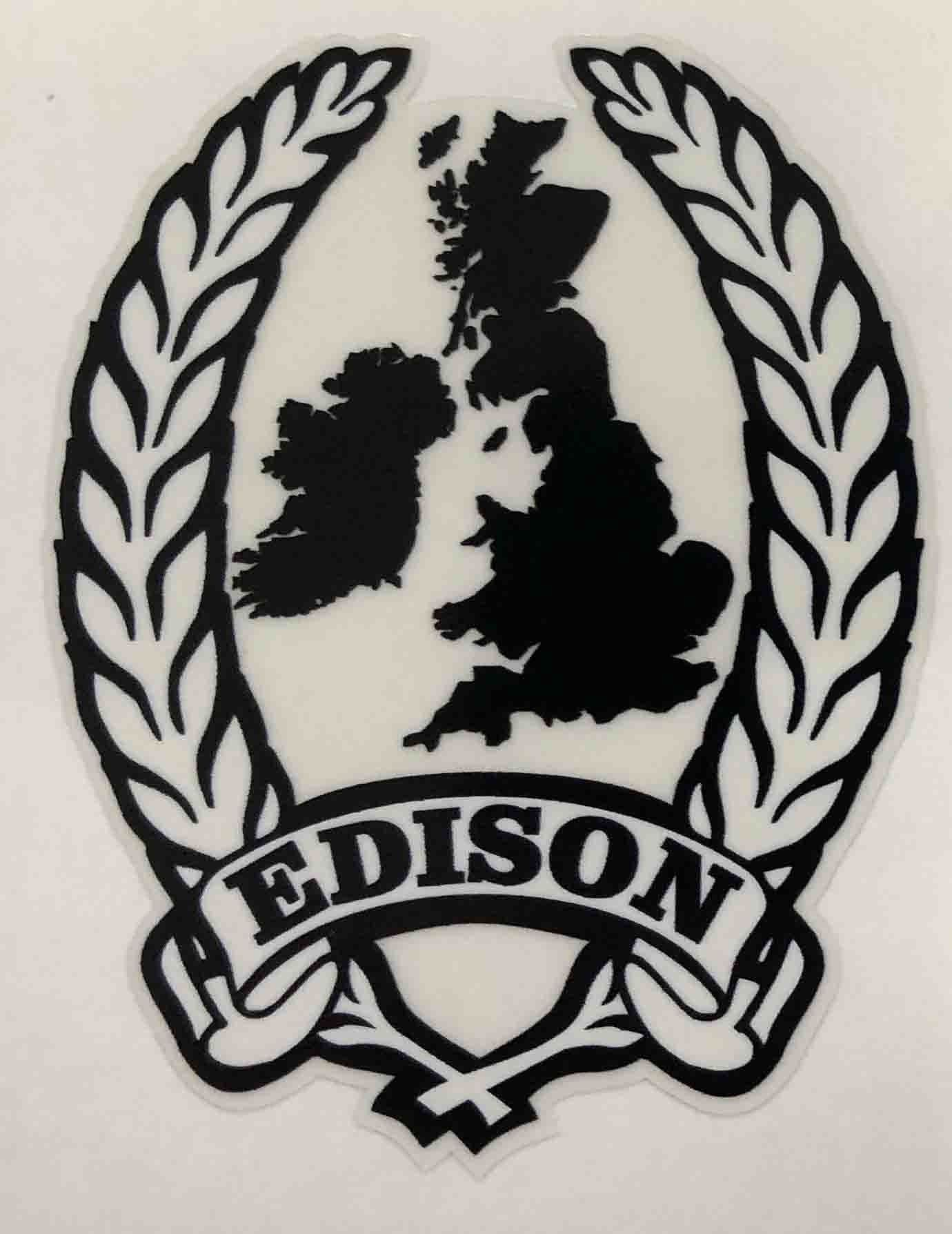 Edison Head Decal - H Lloyd Cycles