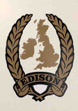 Edison Head Decal