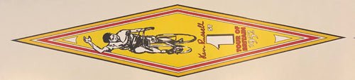 Ellis Briggs Ken Russell Tour of Britain Seat tube decal - H Lloyd Cycles