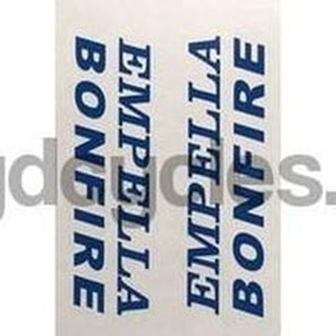 Empella Bonfire Headtube Decal