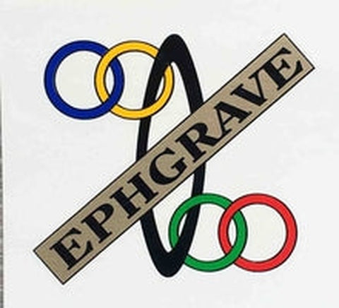 Ephgrave Seat Tube Decal