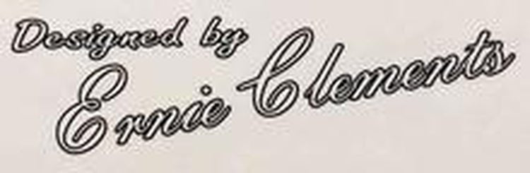 Ernie Clements Top Tube Decal - H Lloyd Cycles