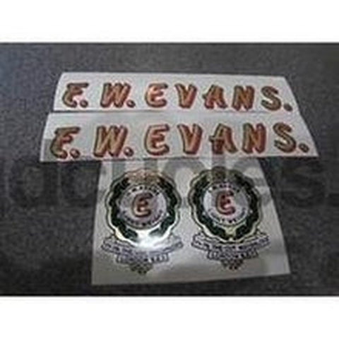 EVANS Decal Set