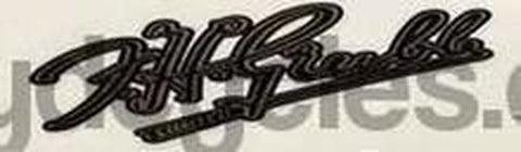 F H GRUBB D/T in script.